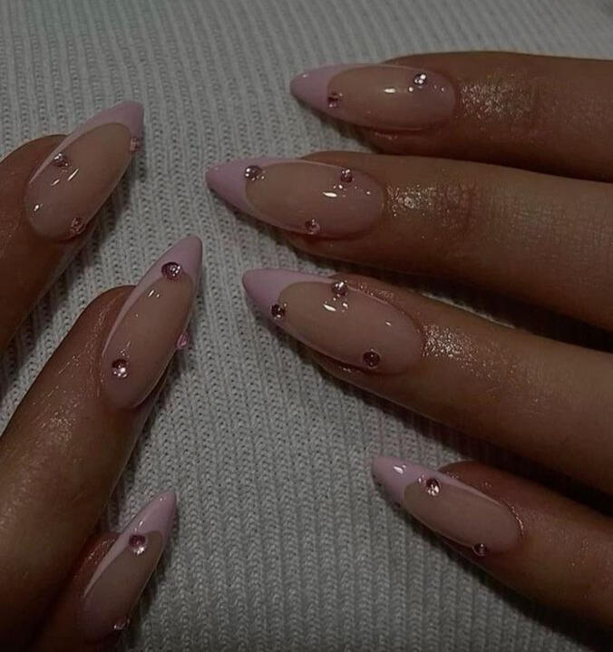 Untitled Almond Shaped Nails